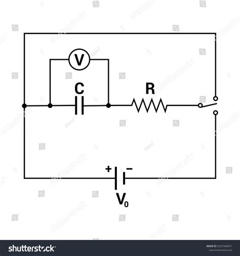 Charging Discharging Circuit Capacitor Stock Vector (Royalty Free ...