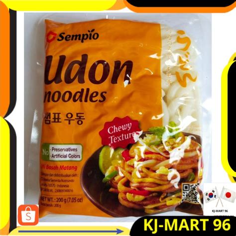 Jual Makanan Korea Korean Food Mie Korea Udon Sempio Fresh Gr Chewy