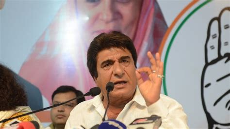 Congress Candidate Raj Babbar Trailing By Over 60 000 Votes In Gurugram India Today