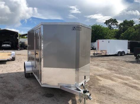 Ez Hauler Aluminum X Sa Enclosed Cargo Trailer Advantage Trailer