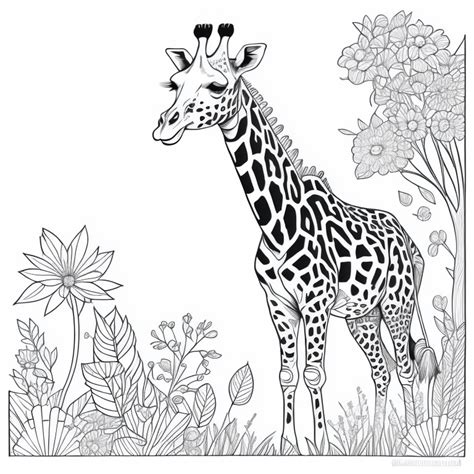 Coloriages Imprimer De Girafes Coloriages Imprimer