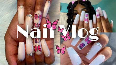 Grwm To Get My Nails Done Nail Vlog 💅🏾 Youtube