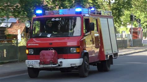 Feu G Y Rauchentwicklung Aus Maschinenhalle Einsatzfahrten