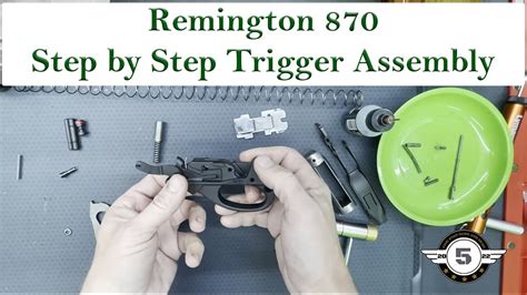 Remington 870 Complete Trigger Assembly Step By Step Guide How To