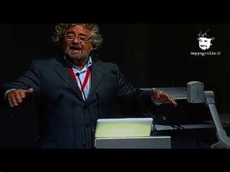 Assemblea Azionisti Telecom Italia Intervento Di Beppe Grillo Youtube