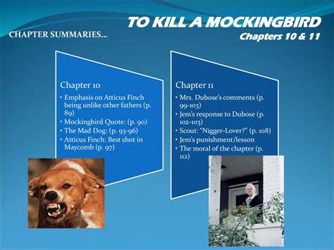 To Kill A Mockingbird Chapter Summaries Atticus Finch Ppt Download