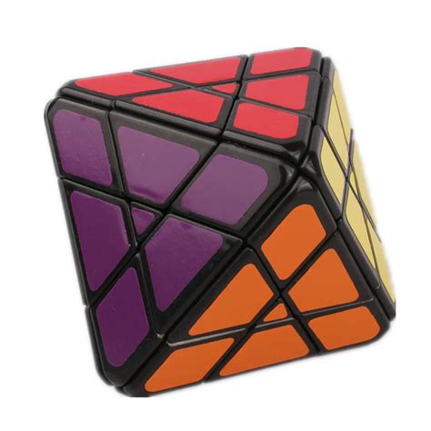 CASSE TETE Black Cube magique octaèdre 4x4 pour enfants casse tête