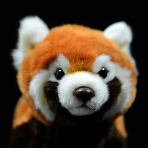 Red Panda Bear Plush Toy Soft Stuffed Red Panda Animal Toys Etsy