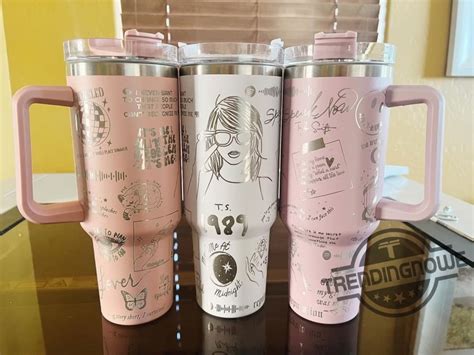 Taylor Swift The Eras Stanley Cup V2 40oz Tumbler Swiftie Music Cup Stanley Tumbler T For Fan