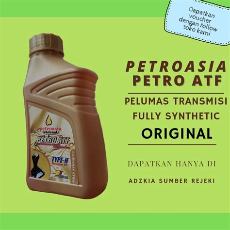 Jual Oli Atf Oli Transmisi Pelumas Transmisi Petro Atf Fully Synthetic