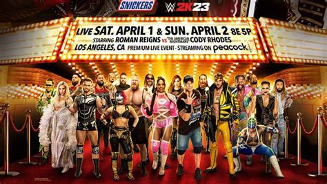 New Wwe Wrestlemania Poster Reveals Interesting Name And Top Stars