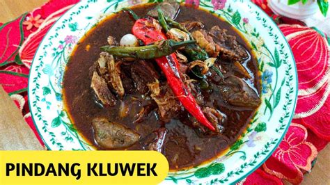 Resep Pindang Daging Sapi Kluwek Youtube