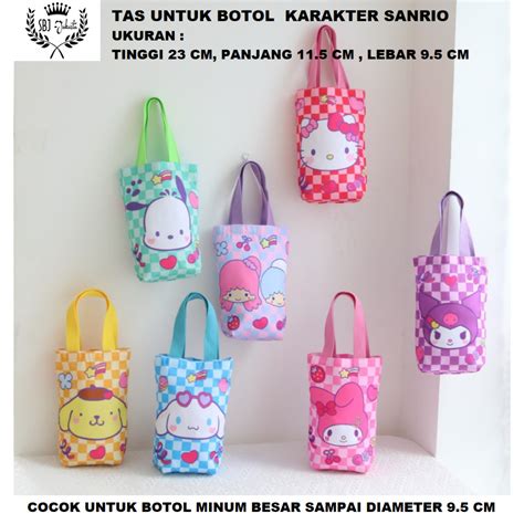 Jual Tas Botol Termos Tumbler Sarung Botol Minum Tali Pendek Motif