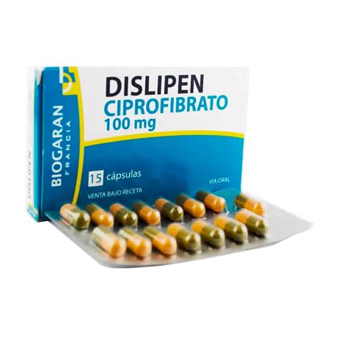 Dislipen Ciprofibrato Mg Caja De C Psulas Punto Farma