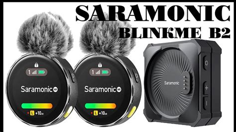 Saramonic BlinkMe B2 Беспроводной петличный микрофон - YouTube
