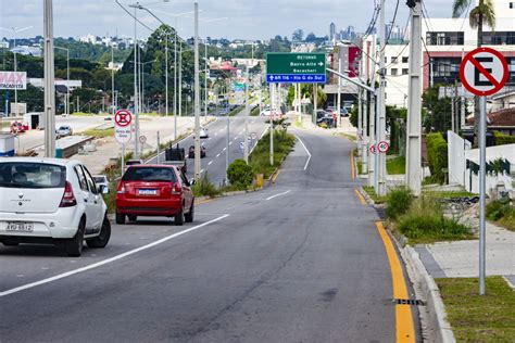 Avanço na obra da Linha Verde em Curitiba abre novo retorno na Estrada