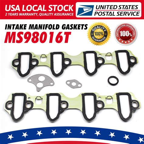 Intake Manifold Gasket Set MGT MS98016T For Chevrolet GMC LS 5 3L 4 8L