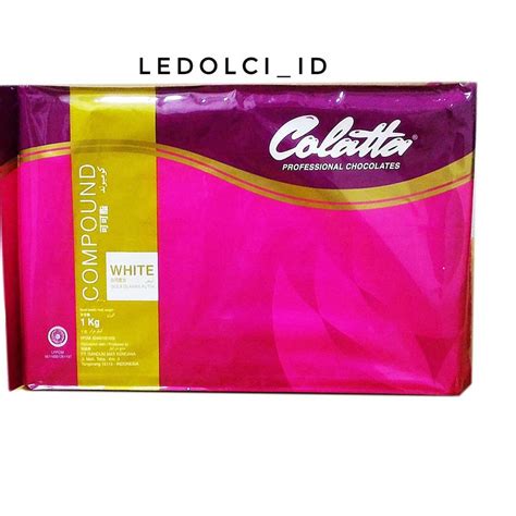 Jual Termurah Colatta White Chocolate Compound Coklat Putih Masak Kg