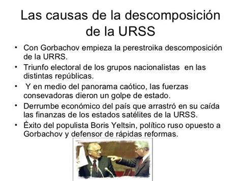 Descomposición De La Urss