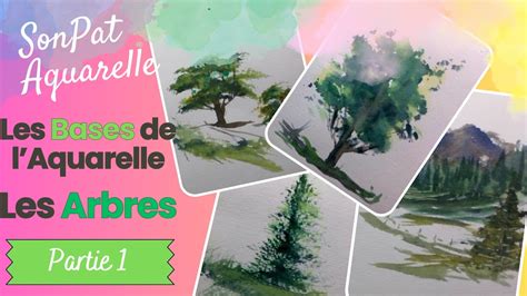 Ma Trisez Les Bases De L Aquarelle Arbres Faciles Pour D Butants