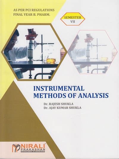 Instrumental Methods Of Analysis Final Year Bpharm Semester 7