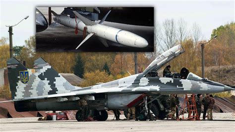 Ukrainian Mig 29s Are Firing Agm 88 Anti Radiation Missiles