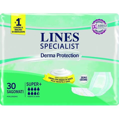 Lines Specialist Derma Protection Super Pannoloni Sagomati