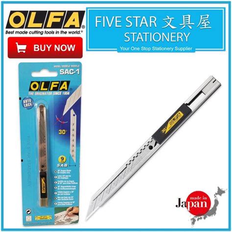 Fivestar U Olfa Sac Degree Knife Cutter Japan Brand Mm Stainless