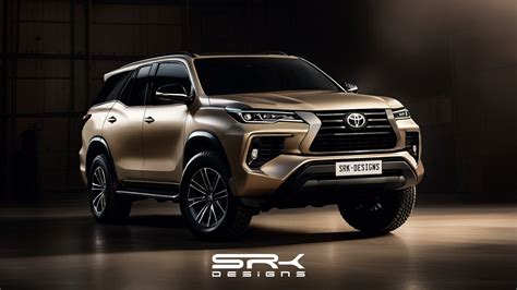 Srk Designs On X Toyota Fortuner Luxury Edition Rendering