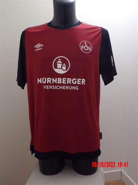 Nurnberg Home football shirt 2019 2020 Sponsored by Nürnberger