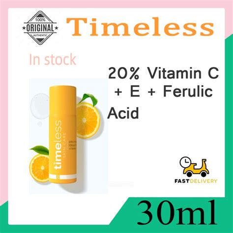 Timeless 20 Vitamin C E Ferulic Acid Serum Face Serum Lazada Ph