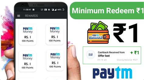 Minimum Redeem Instant Free Paytm Cash New Earning App