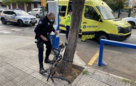 Un Ciclista Herido Tras Chocar Con Un Autob S En Un Accidente En Palma