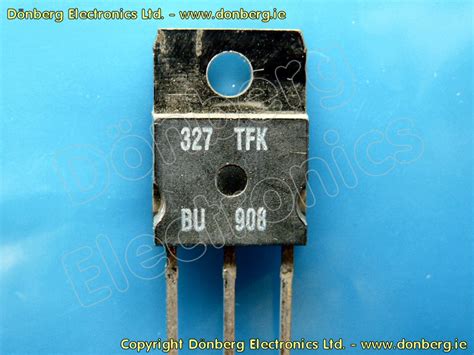 Semiconductor BU908 BU 908 TRANSISTOR SILICON NPN S L TV SN HA