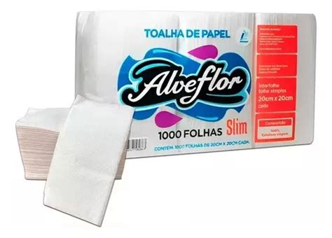 Papel Toalha Interfolha Celulose Folhas Uso Geral Macio Mercadolivre