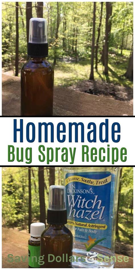 Easy Homemade Citronella Bug Spray Recipe Homemade Bug Spray Bug Spray Recipe Diy Bug Spray