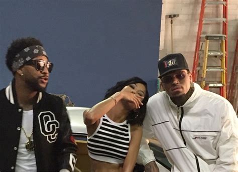 Omarion Chris Brown And Jhené Aiko Shoot “post To Be” Video In Los Angeles