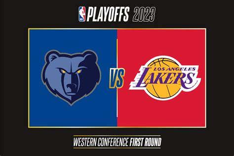 Memphis Grizzlies Vs Los Angeles Lakers Nba Playoffs Tournament