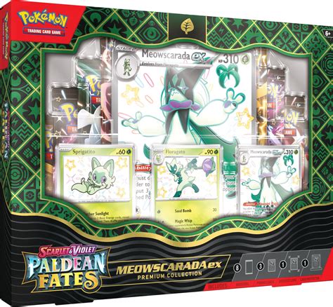 Paldean Fates Meowscarada Ex Box Tcg Company