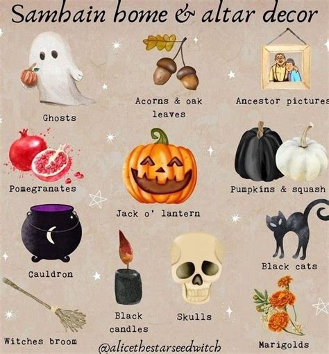 Pin On The Craft Samhain Halloween Samhain Tarot Samhain Decorations