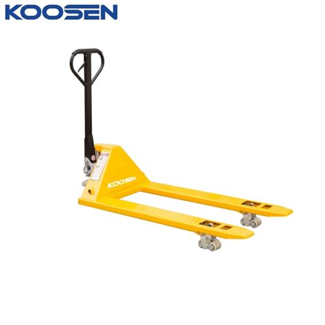 High Performance Hydraulic Hand Pallet Truck PU Nylon Wheel Hand Pallet