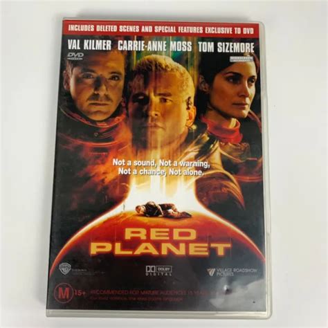 Red Planet Dvd 2000 Val Kilmer Carrie Anne Moss Region 4 £3 56