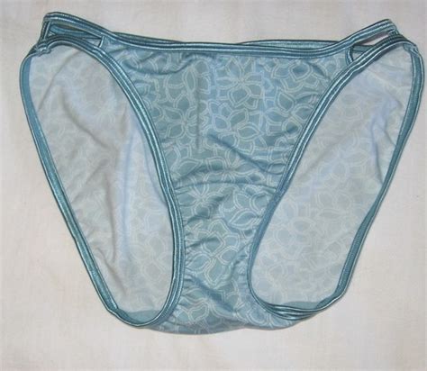 New Size Fair Sky Blue Smooth Illumination Strappy String Bikini Panties Ebay