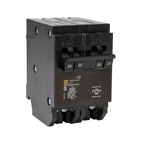 Square D Homeline Pole Quad Tandem Circuit Breaker