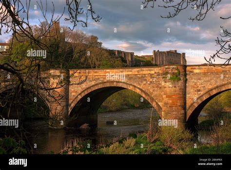 Green Bridge Richmond Castle And The River Swale Richmond North