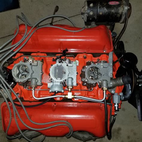 Chevy 348 Engine With Accessories, Numbers Matching - Etsy