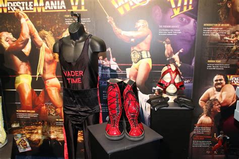 Photos Of Wwe Memorabilia On Display At Wrestlemania Superstore Axxess