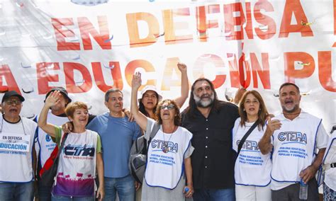 Docentes Cómo será la jornada nacional de lucha de la CTERA Mundo