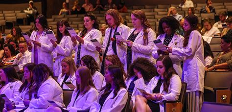 White Coat And Pinning Ceremonies Recognize Nursing Students For Hard