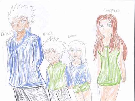 Elfman+Evergreen and kids by ShadowSythe13 on DeviantArt